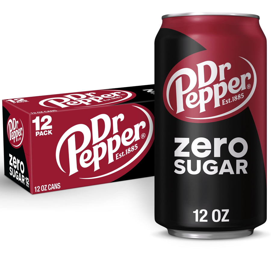 Dr Pepper Zero Sugar Soda - Cozy Flavor Chill